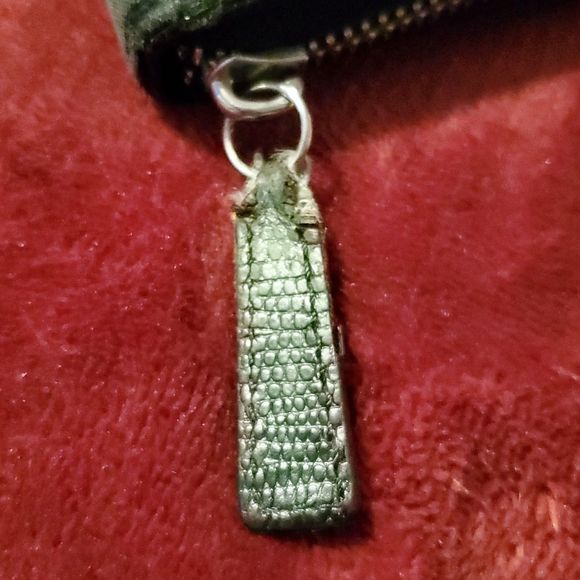 Coach Julia Op Art Signature Accordion Zip Around Wallet Black Grey Silver - Picture 9 of 9